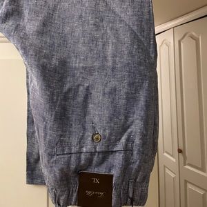 New Tasso Elba Linen Shorts